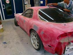 FD(RX7)のオールペイント(全塗装)5